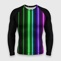 Мужской рашгард Neon lines