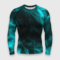 Рашгард мужской Neon smoke, цвет: 3D-принт