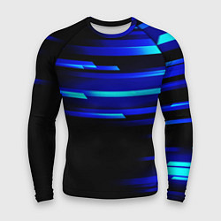 Мужской рашгард Color blue black