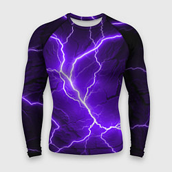 Мужской рашгард Color purple black