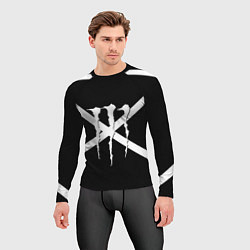 Рашгард мужской Monster energy line, цвет: 3D-принт — фото 2