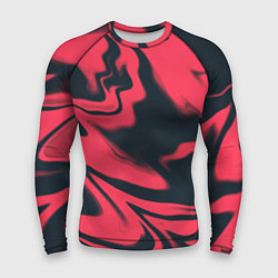 Рашгард мужской Color black red, цвет: 3D-принт
