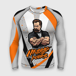 Рашгард мужской Сила нигилизма Фридрих Ницше, цвет: 3D-принт