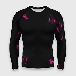 Рашгард мужской The color is pink, цвет: 3D-принт