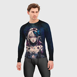 Рашгард мужской Кастория дарк реализм, цвет: 3D-принт — фото 2