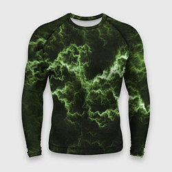 Мужской рашгард Lightning green glow