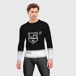 Рашгард мужской Лос Анджелес Кингз хоккей, цвет: 3D-принт — фото 2