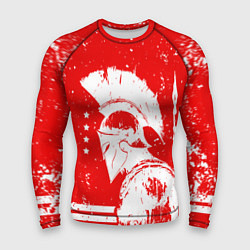 Мужской рашгард Спартак - воин спарты