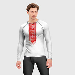 Рашгард мужской Славянская стилистика Русича, цвет: 3D-принт — фото 2