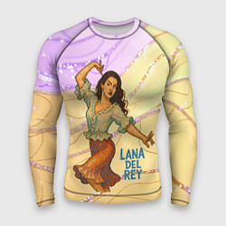 Мужской рашгард Lana Del Rey танцует