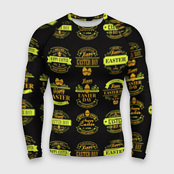 Рашгард мужской Easter holidays, цвет: 3D-принт