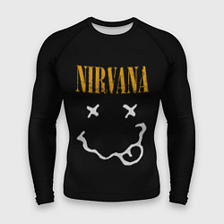 Мужской рашгард Nirvana rock music