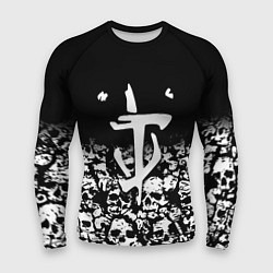 Рашгард мужской Doom черепа, цвет: 3D-принт