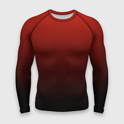 Рашгард мужской Red gradient, цвет: 3D-принт