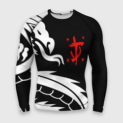 Рашгард мужской Doom dragon steel, цвет: 3D-принт