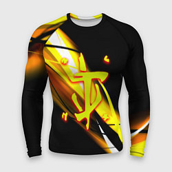 Рашгард мужской Doom геометрия из полос, цвет: 3D-принт