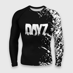 Рашгард мужской Dayz брызги красок, цвет: 3D-принт