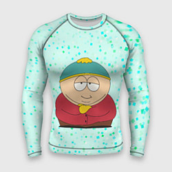 Мужской рашгард Эрик Картман довольный
