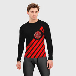 Рашгард мужской Ajax геометрия, цвет: 3D-принт — фото 2