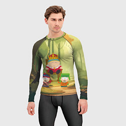 Рашгард мужской Король Эрик Картман, цвет: 3D-принт — фото 2