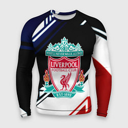 Рашгард мужской Liverpool geometry sport, цвет: 3D-принт