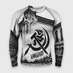 Рашгард мужской Серп и молот - авангард, цвет: 3D-принт