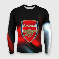Рашгард мужской Арсенал абстракция аолна, цвет: 3D-принт