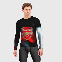 Рашгард мужской Арсенал абстракция аолна, цвет: 3D-принт — фото 2
