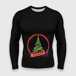 Рашгард мужской New year, цвет: 3D-принт