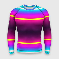Рашгард мужской Color neon, цвет: 3D-принт