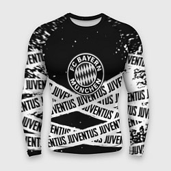 Рашгард мужской Бавария Мюнхен x Ювентус, цвет: 3D-принт