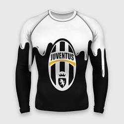 Мужской рашгард Juventus капли красок