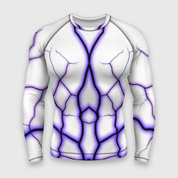 Мужской рашгард Color white purple