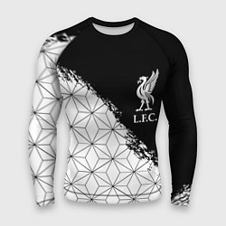 Мужской рашгард Liverpool краски текстура геометрия