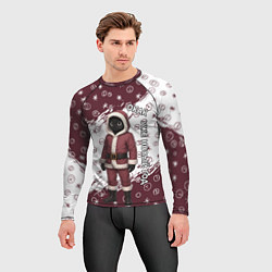 Рашгард мужской Окак - уже новый год, цвет: 3D-принт — фото 2