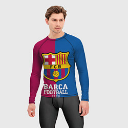 Рашгард мужской Barca Football, цвет: 3D-принт — фото 2
