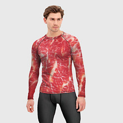 Рашгард мужской Мясо, цвет: 3D-принт — фото 2