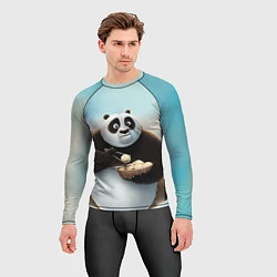 Рашгард мужской Кунг фу панда, цвет: 3D-принт — фото 2