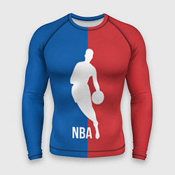 Рашгард мужской Эмблема NBA, цвет: 3D-принт