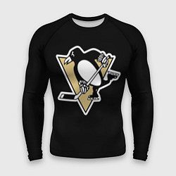 Рашгард мужской Pittsburgh Penguins: Crosby, цвет: 3D-принт