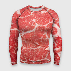 Рашгард мужской Кусок мяса, цвет: 3D-принт