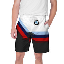 Шорты на шнурке мужские BMW M SPORT, цвет: 3D-принт