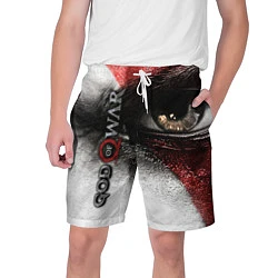 Шорты на шнурке мужские God of War: Kratos, цвет: 3D-принт