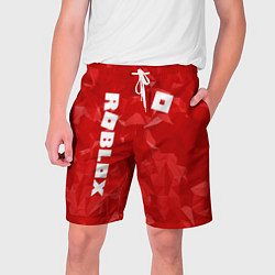 Шорты на шнурке мужские ROBLOX: Red Style, цвет: 3D-принт