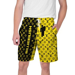 Шорты на шнурке мужские BILLIE EILISH x LV Yellow, цвет: 3D-принт