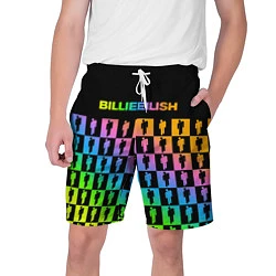 Шорты на шнурке мужские BILLIE EILISH, цвет: 3D-принт