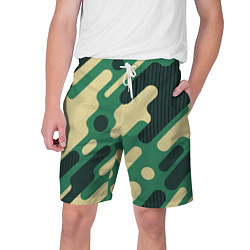 Мужские шорты Военный камуфляж