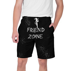 Шорты на шнурке мужские FRIEND ZONE, цвет: 3D-принт