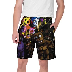 Шорты на шнурке мужские Five Nights At Freddy's, цвет: 3D-принт
