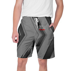 Шорты на шнурке мужские AUDI, цвет: 3D-принт